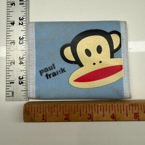 Vintage Y2K Paul Frank Julius Canvas Velcro Wallet